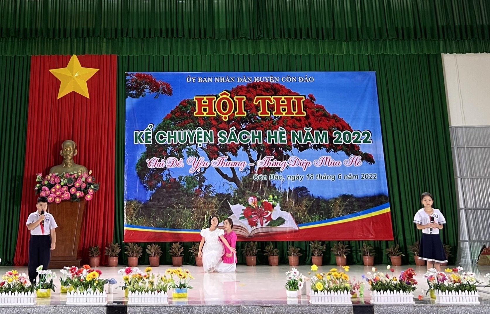 Câu chuyện “Bà mẹ bị mù một bên mắt” của học sinh khối lớp 3.