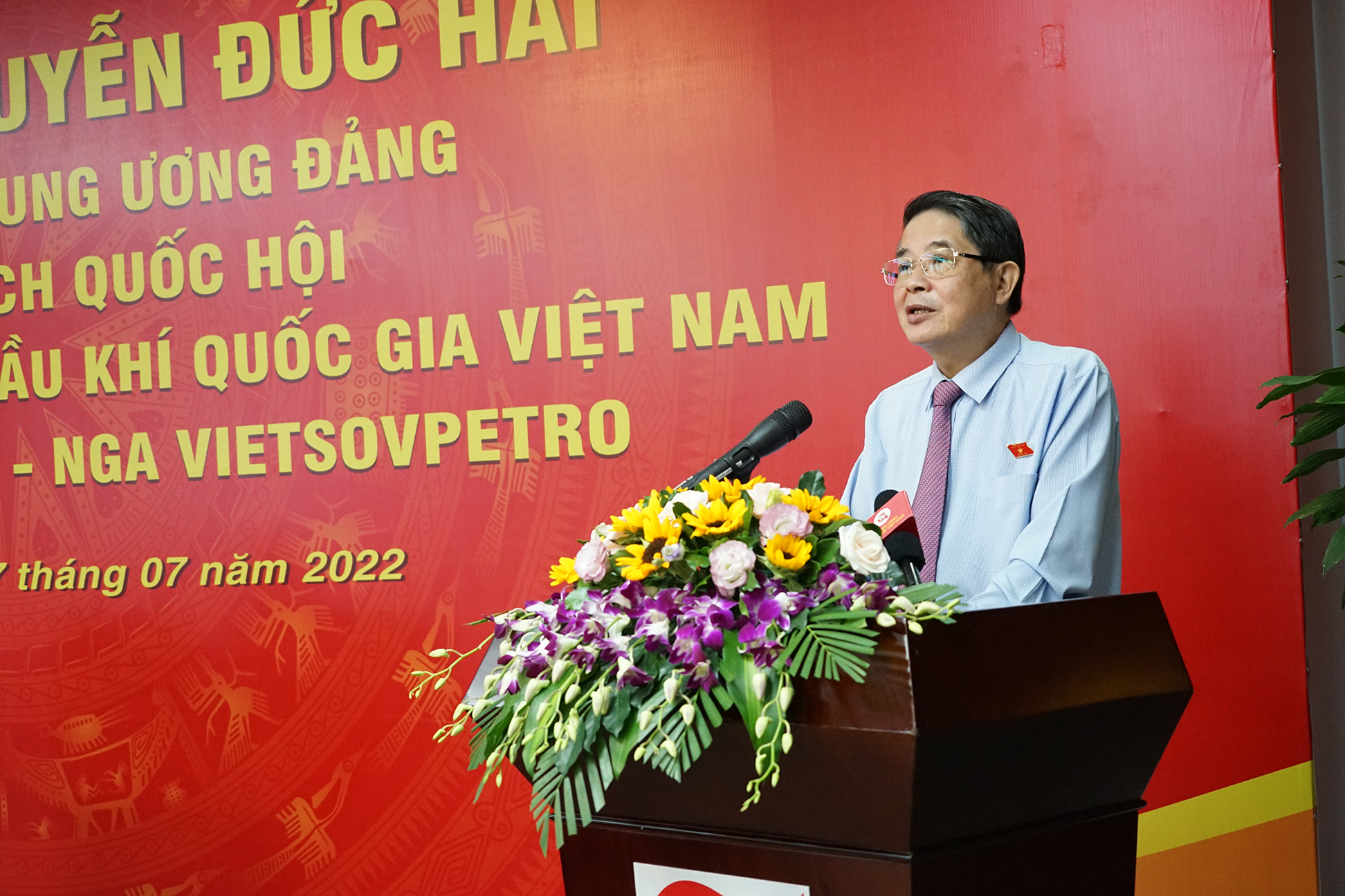 Phó Chủ tịch Quốc hội Nguyễn Đức Hải phát biểu chỉ đạo tại hội nghị. Ảnh: TRÚC LÂM