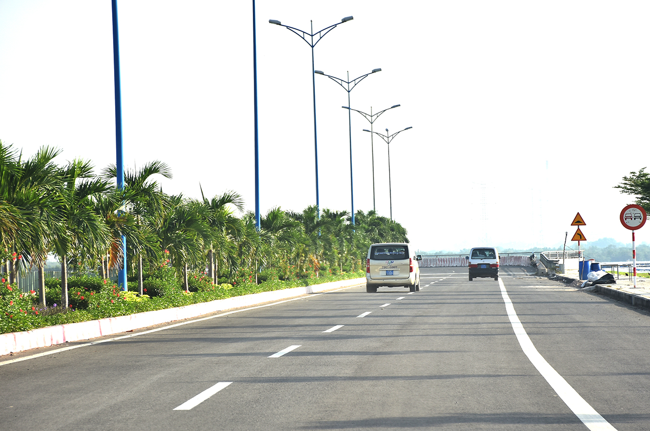 Cầu Phước An kết nối tuyến cuối của đường liên cảng Cái Mép - Thị Vải đã hoàn thành.