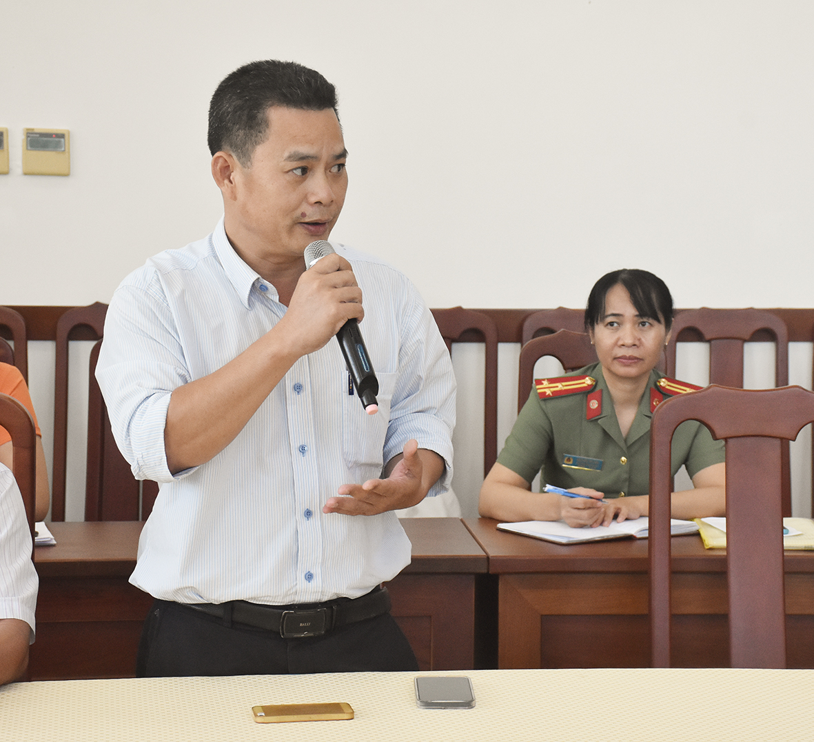Nhà báo Mạnh Dương, TTXVN đánh giá cao công tác cung cấp thông tin cho báo chí trong thời gian qua.