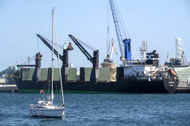 Một con tàu chở 7.000 tấn ngũ cốc đã khởi hành từ cảng Berdyansk của Ukraine.