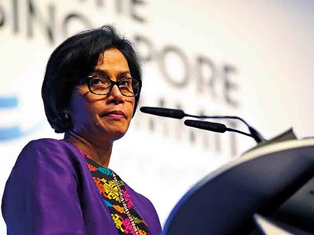 Bộ trưởng Tài chính Indonesia, Sri Mulyani Indrawati.