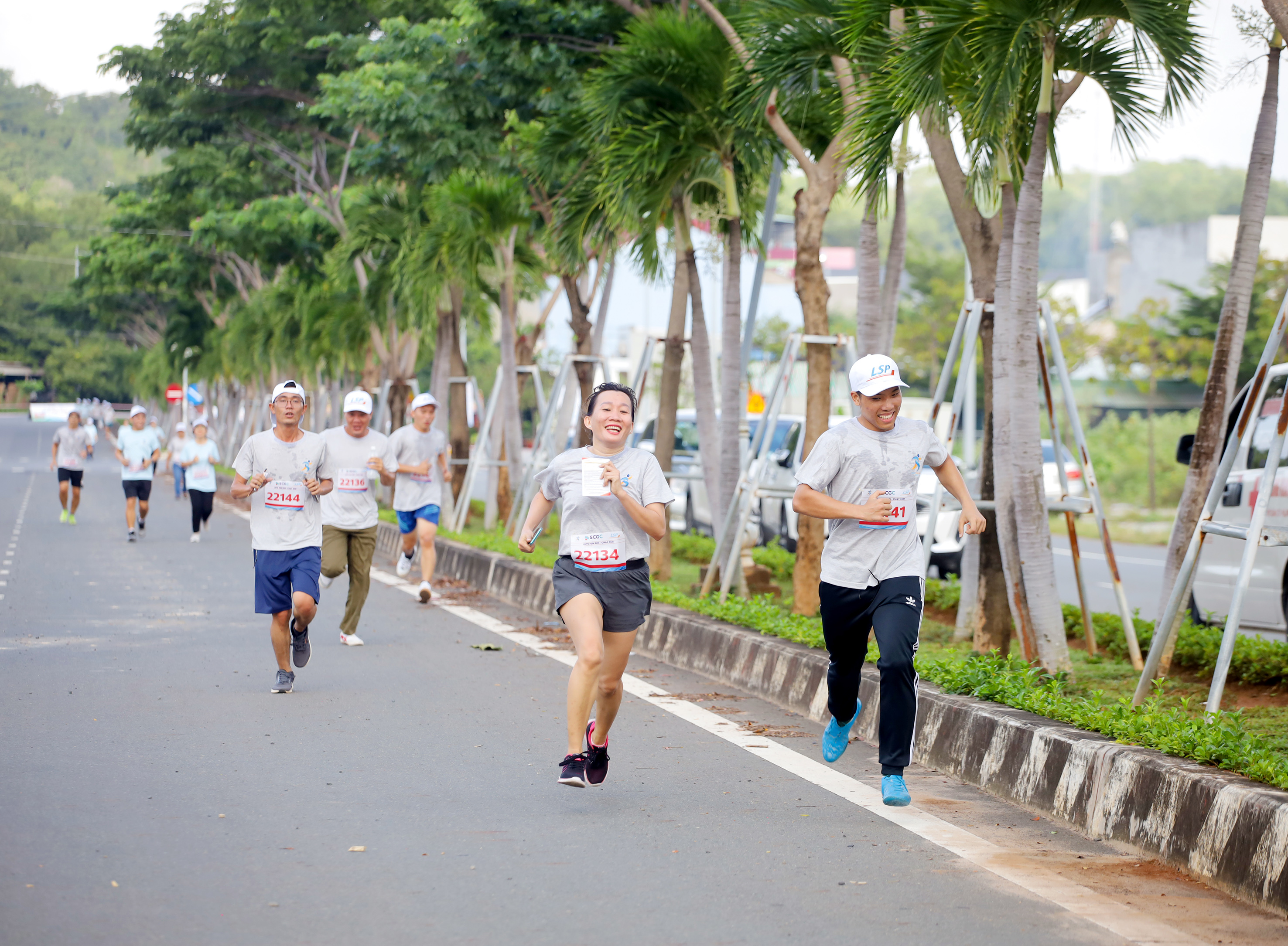 VĐV tham gia chạy ở nội dung 3.000 mét.