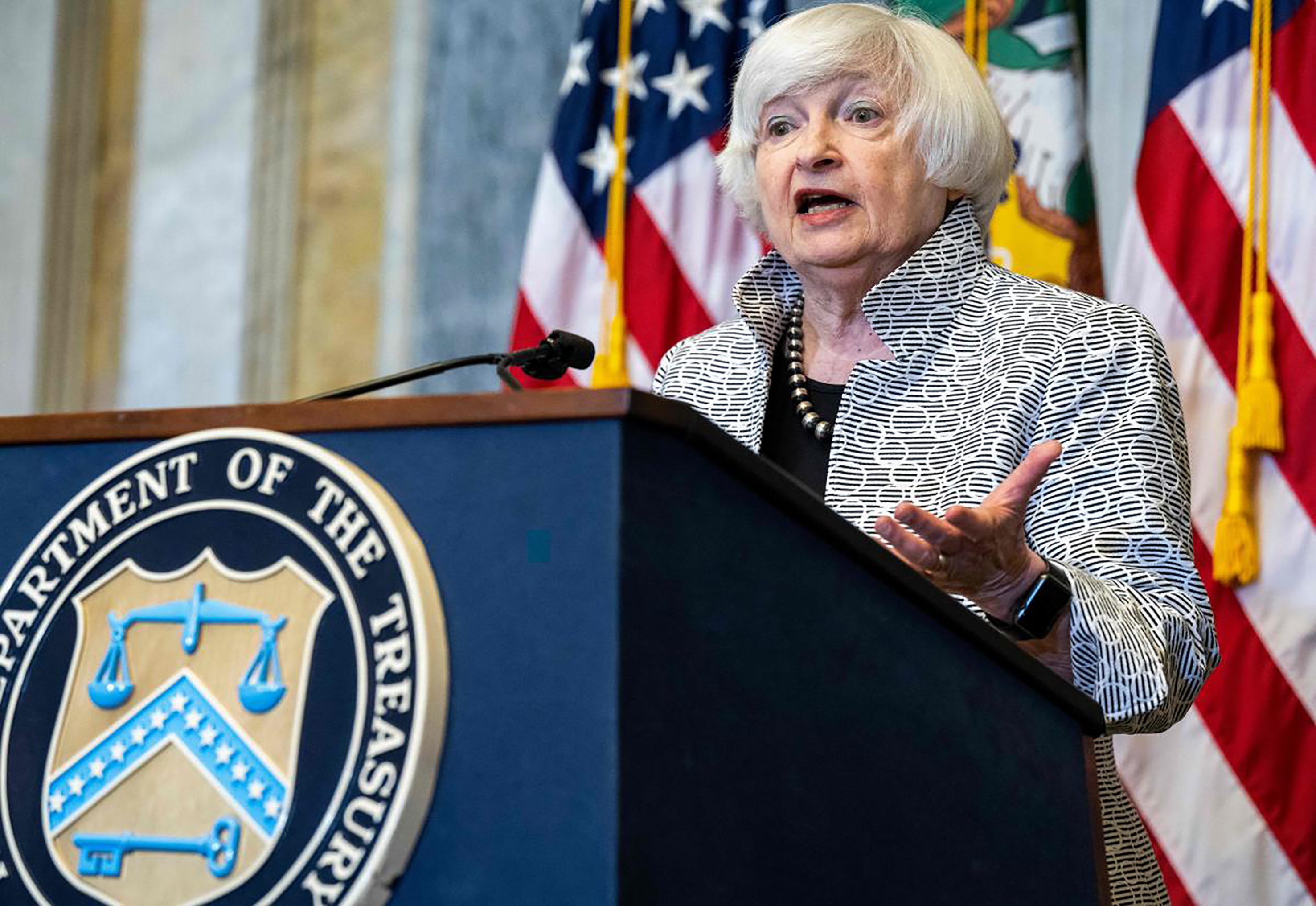 Bộ trưởng Tài chính Mỹ Janet Yellen.