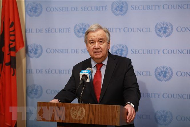 Tổng Thư ký Liên hợp quốc Antonio Guterres.