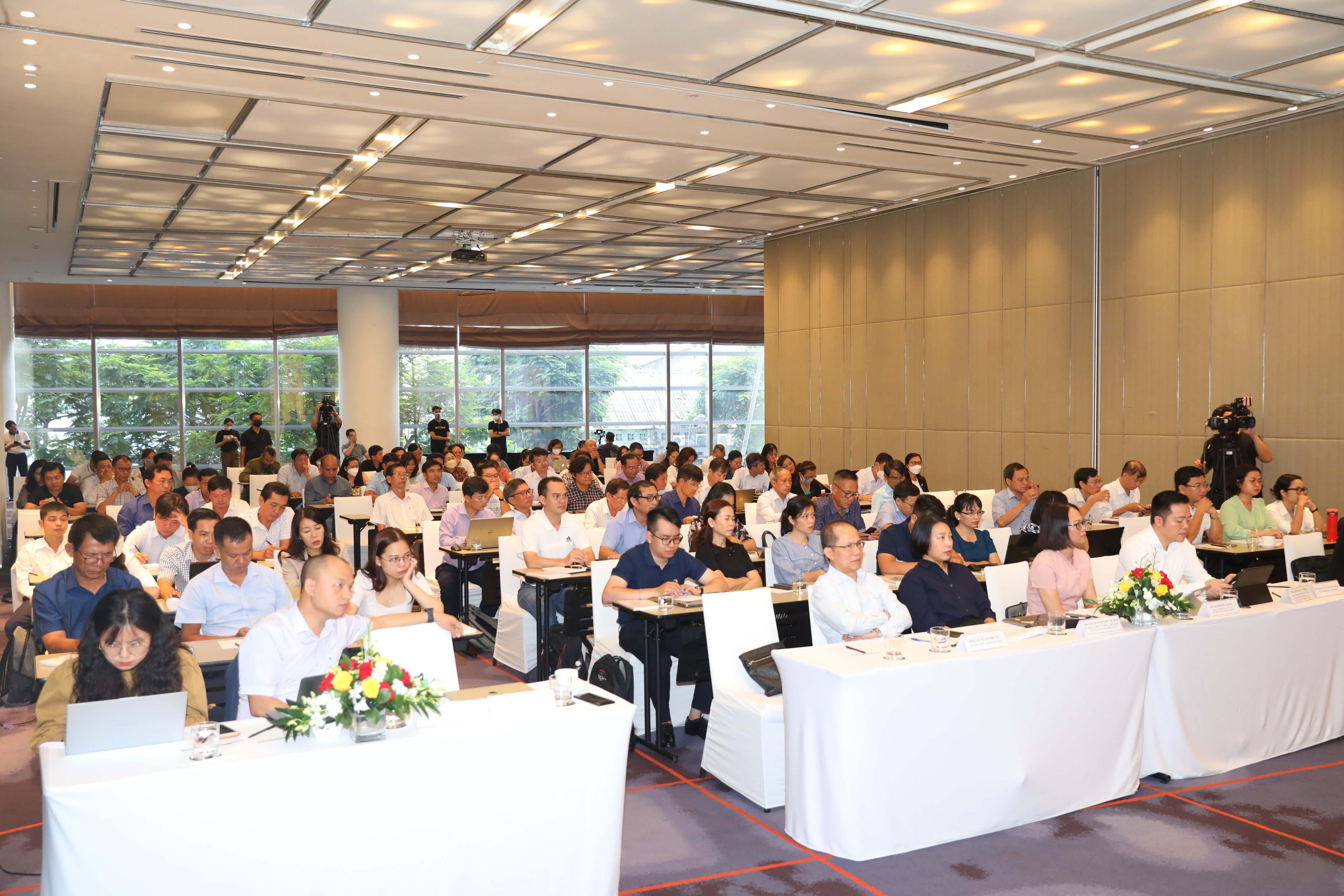 Toàn cảnh lớp bồi dưỡng.