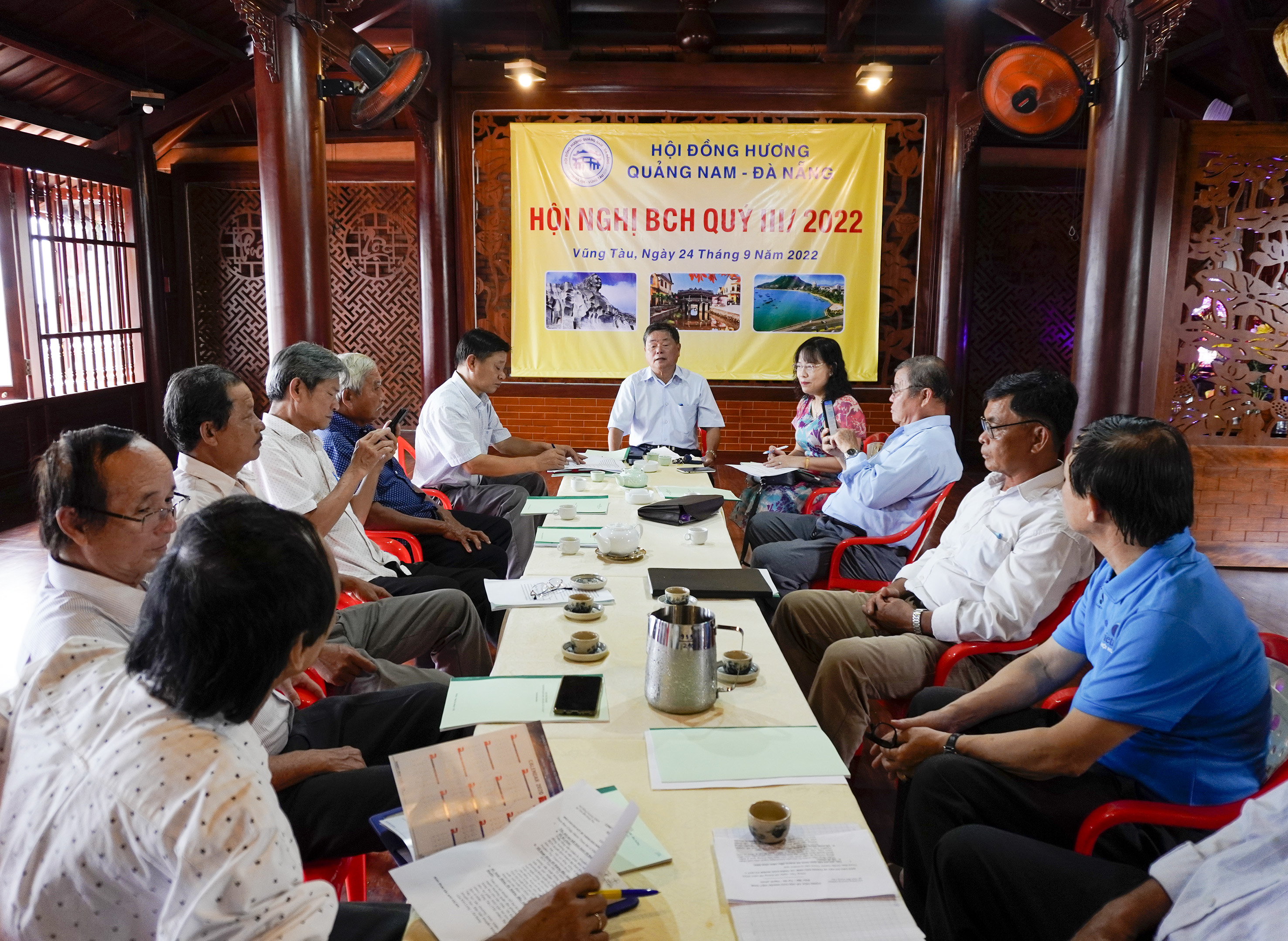 Hội nghị Sơ kết hoạt động Hội Đồng hương Quảng Nam - Đà Nẵng tại Bà Rịa – Vũng Tàu 9 tháng đầu năm 2022 đề ra phương hướng, nhiệm vụ các tháng cuối năm.