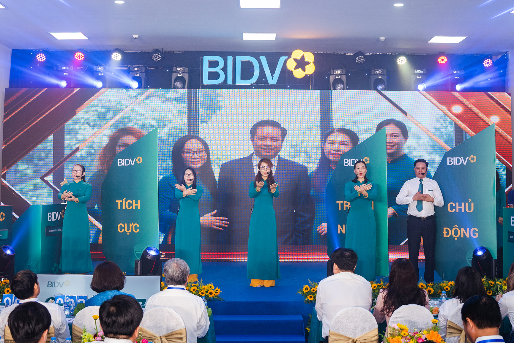 Màn trình diễn ấn tượng tại Phần thi Giới thiệu của BIDV Bà Rịa - Vũng Tàu.