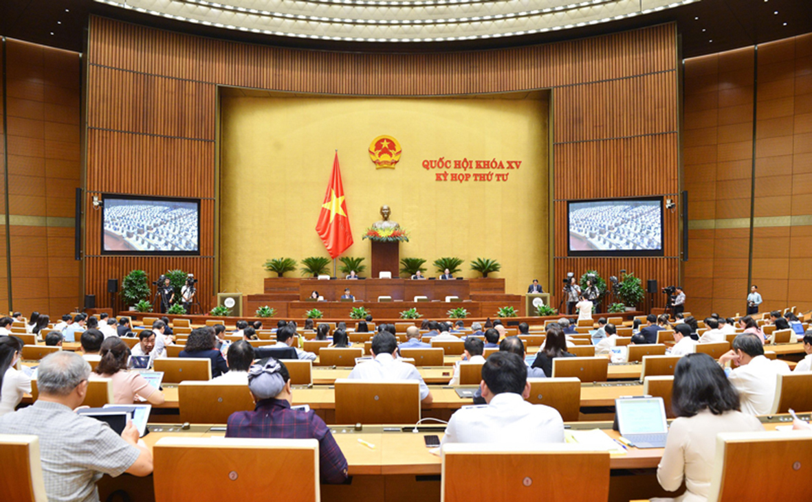 Quang cảnh phiên họp.