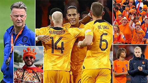 Hà Lan nằm ở bảng đấu rất nhẹ tại World Cup 2022.