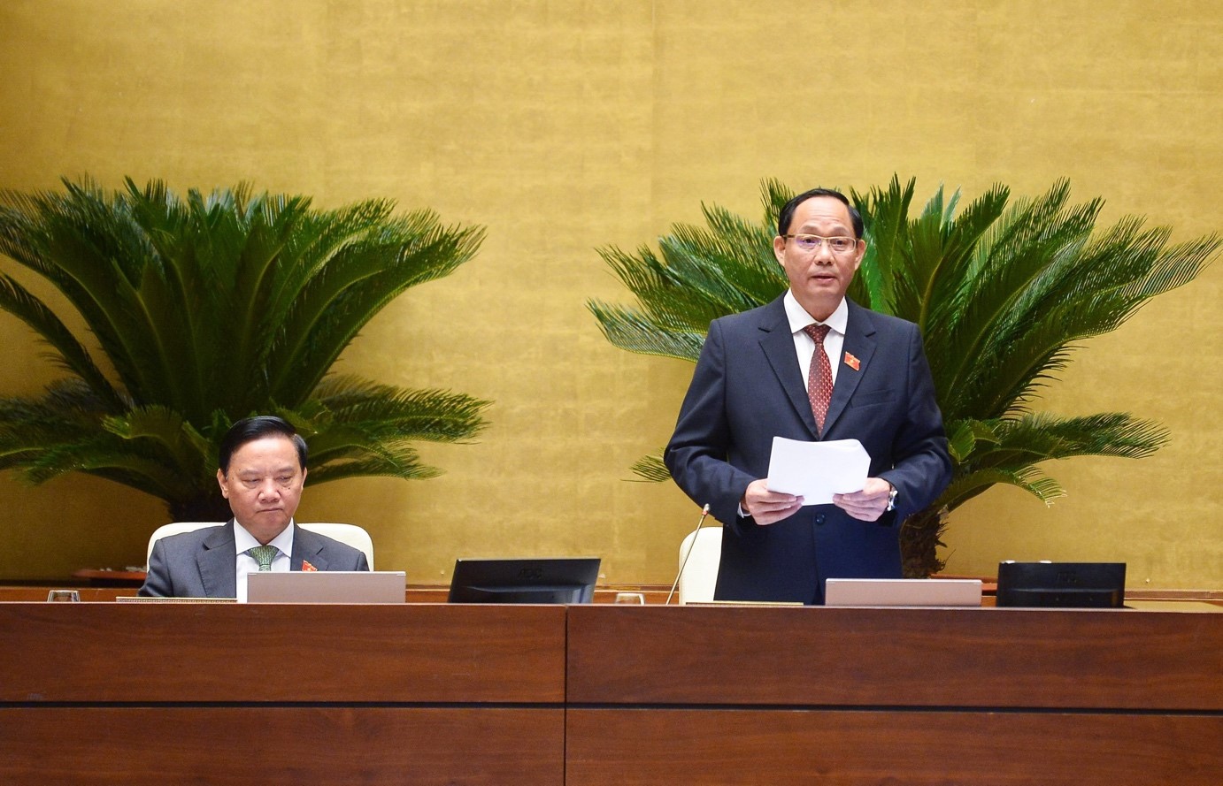 Thượng tướng Trần Quang Phương - Phó Chủ tịch Quốc hội, Quốc hội điều hành phiên họp 