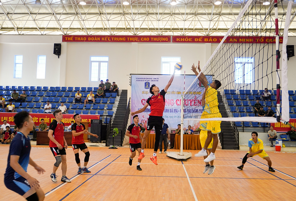 Các VĐV thi đấu tại giải.