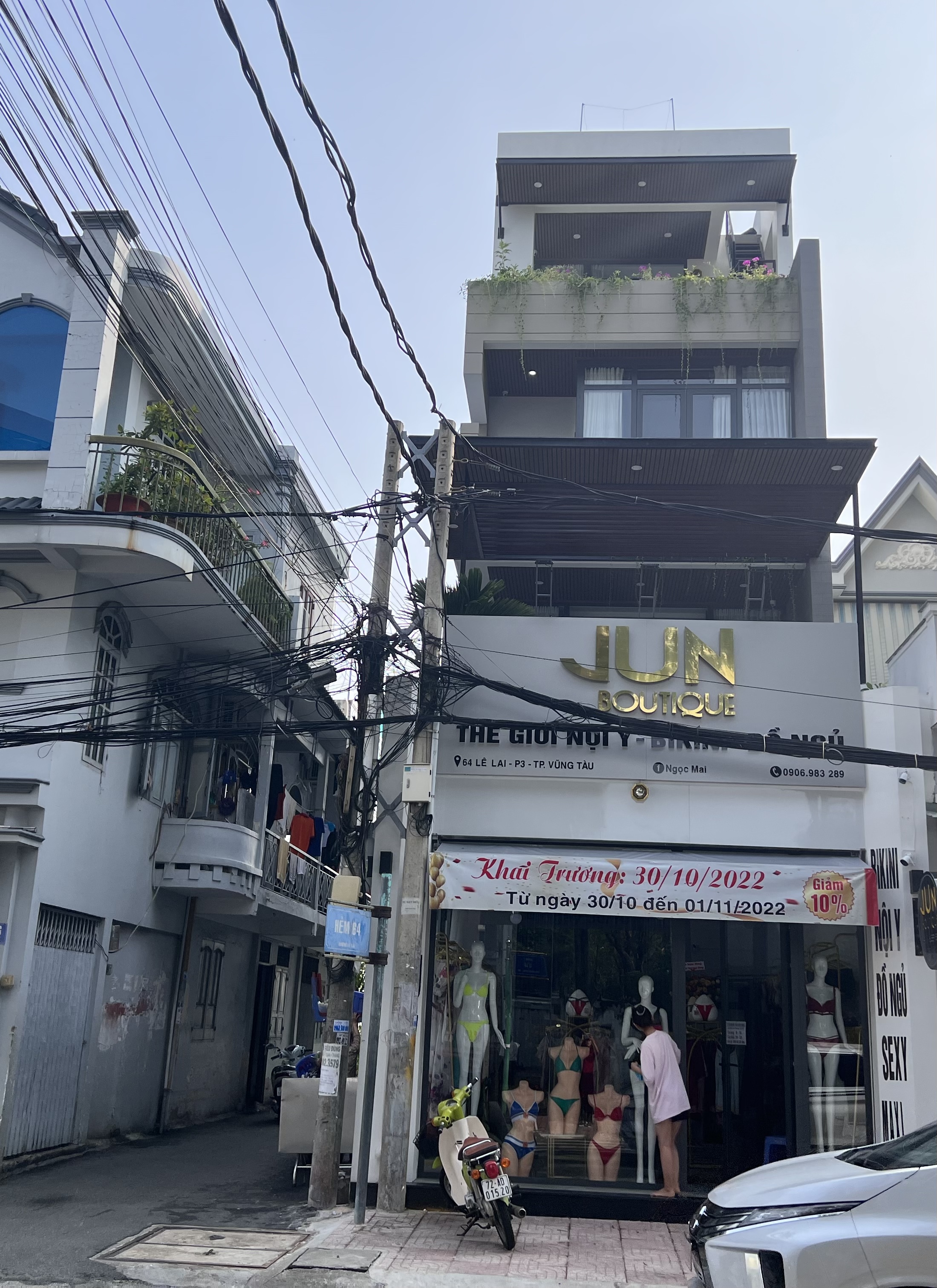 Mặt trước nhà 64, Lê Lai (phường 3, TP.Vũng Tàu).