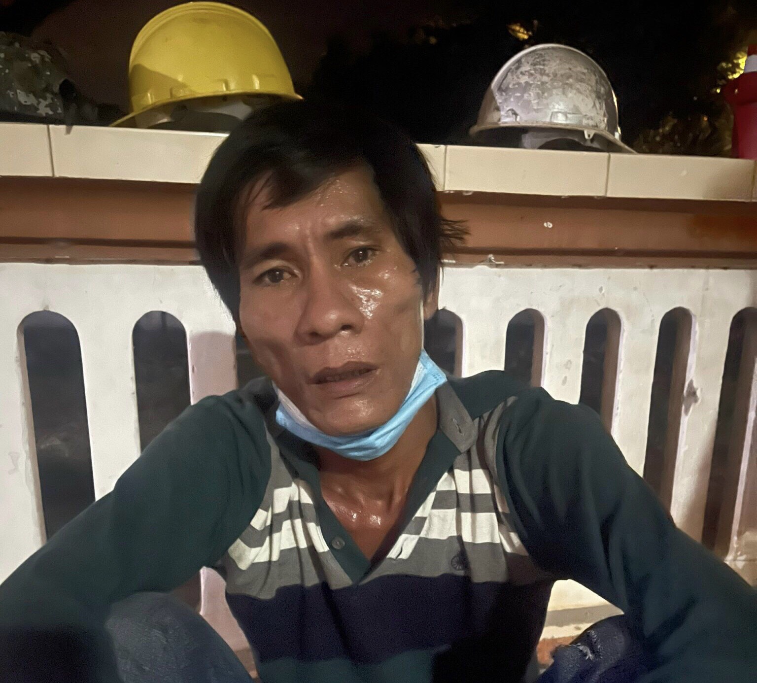 Nguyễn Hải Hưng (SN 1980, quê Bình Thuận) bị công an bắt giữ khi thực hiện hành vi trộm cắp tài sản