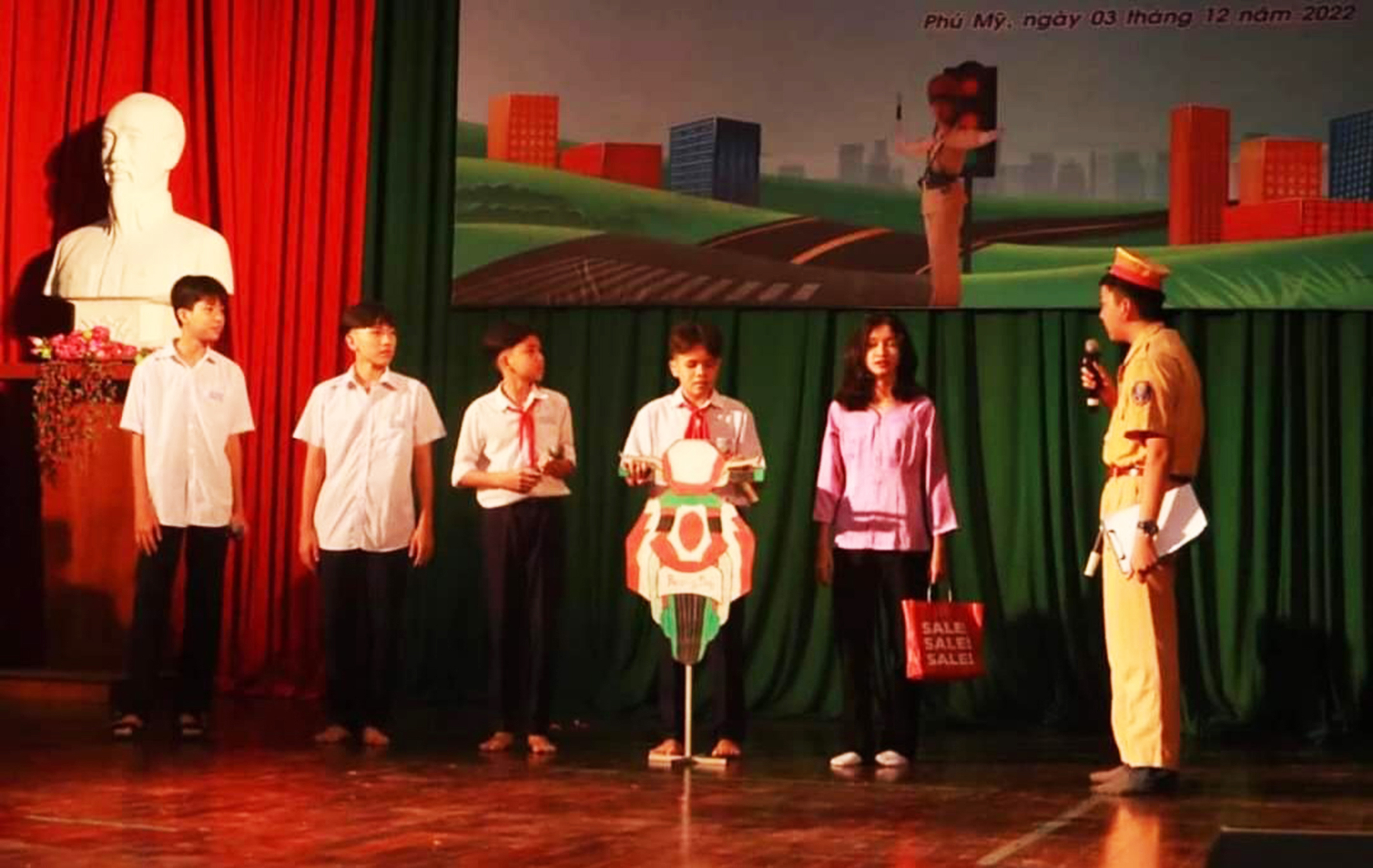 Một tiểu phẩm tại hội thi.