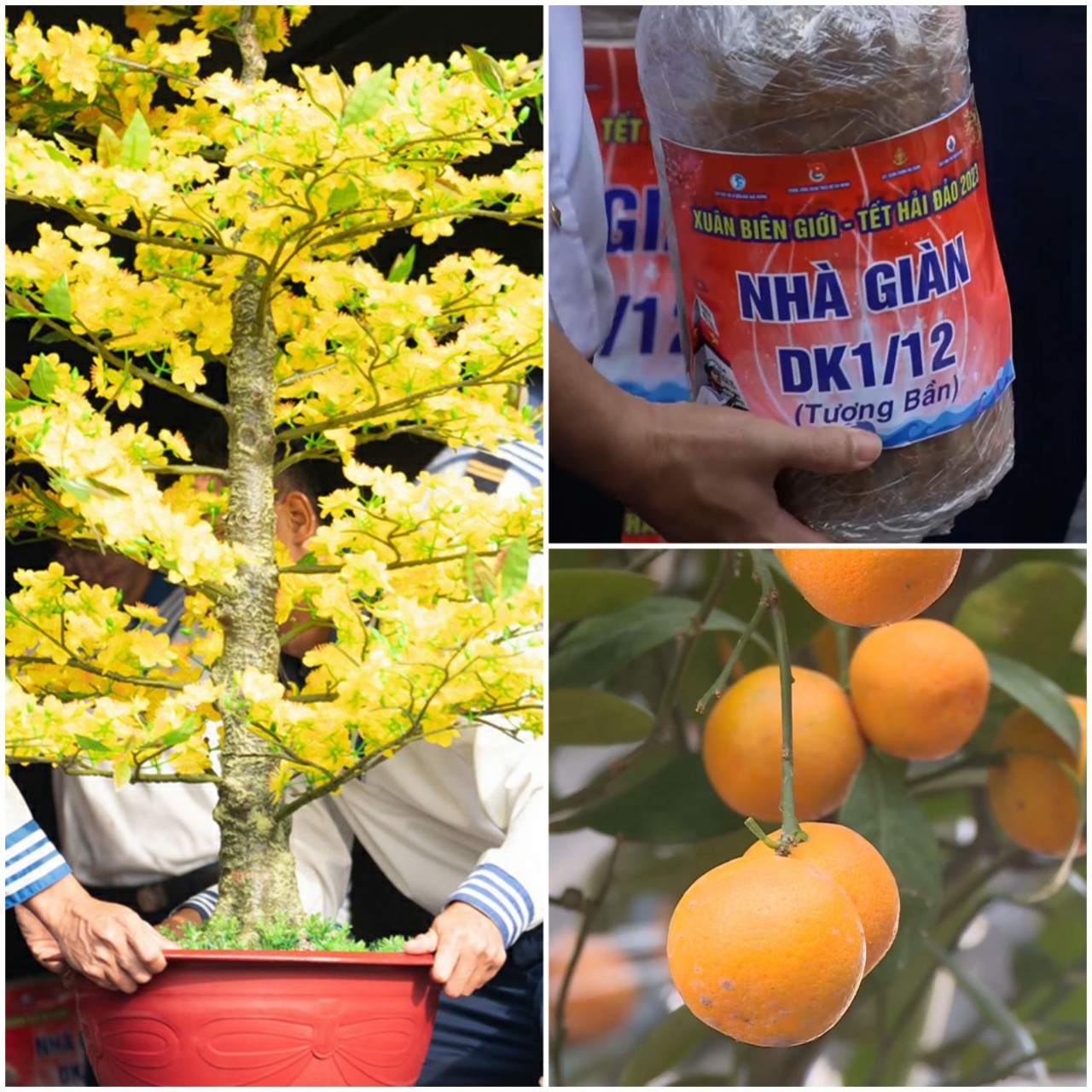 Những món quà mang đậm hương vị Tết giúp cán bộ, chiến sĩ vơi đi nỗi nhớ nhà nơi đảo xa.
