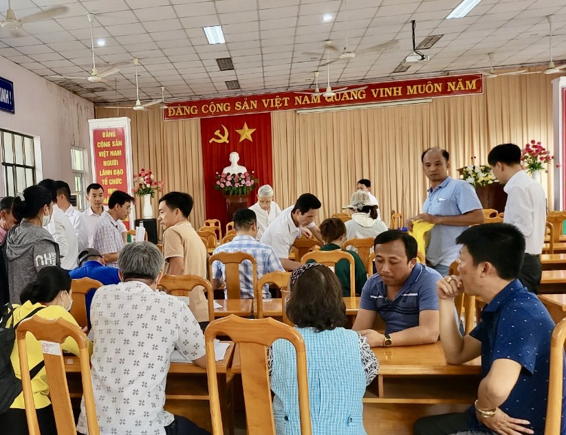 15 hộ dân phường Mỹ Xuân (TX.Phú Mỹ) nhận tiền đền bù dự án cao tốc Biên Hòa – Vũng Tàu