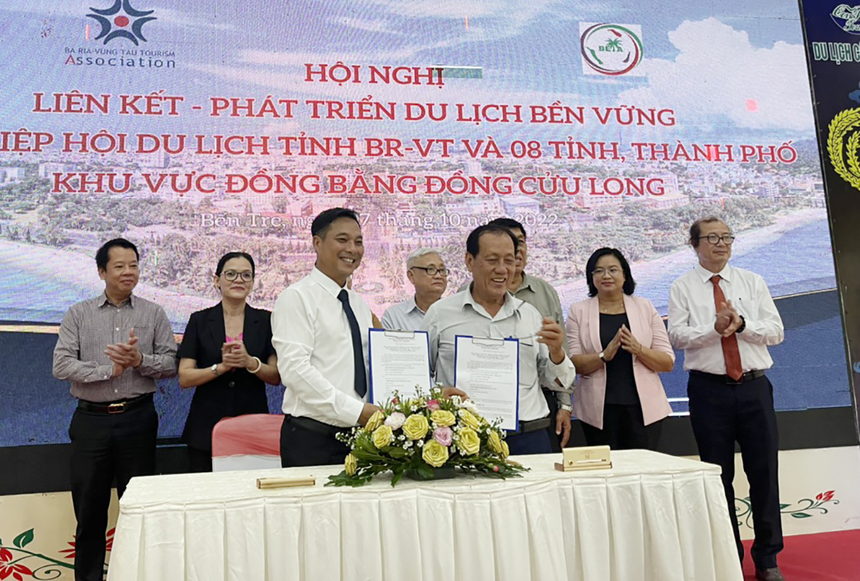 HHDL ký kết hợp tác với các tỉnh, thành Đồng bằng sông Cửu Long vào tháng 10/2022.