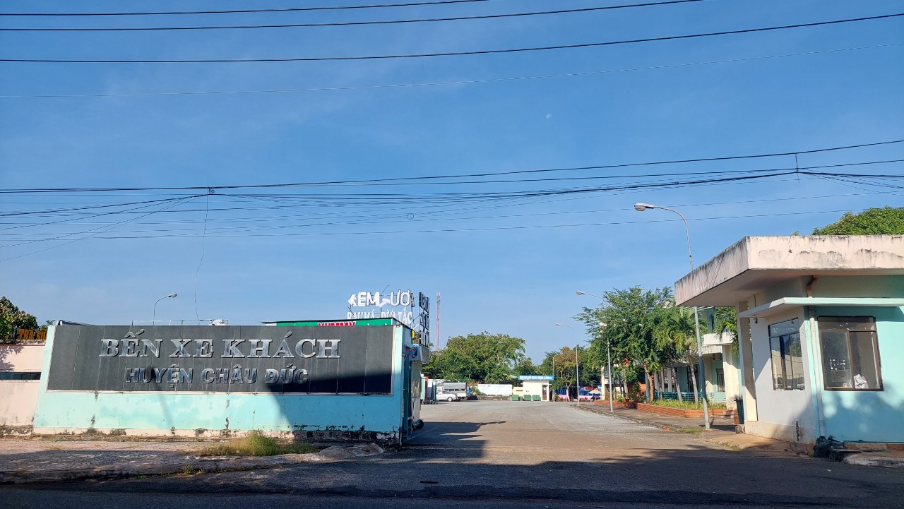 Bến xe khách Châu Đức đìu hiu dịp giáp Tết Nguyên đán Quý Mão 2023.