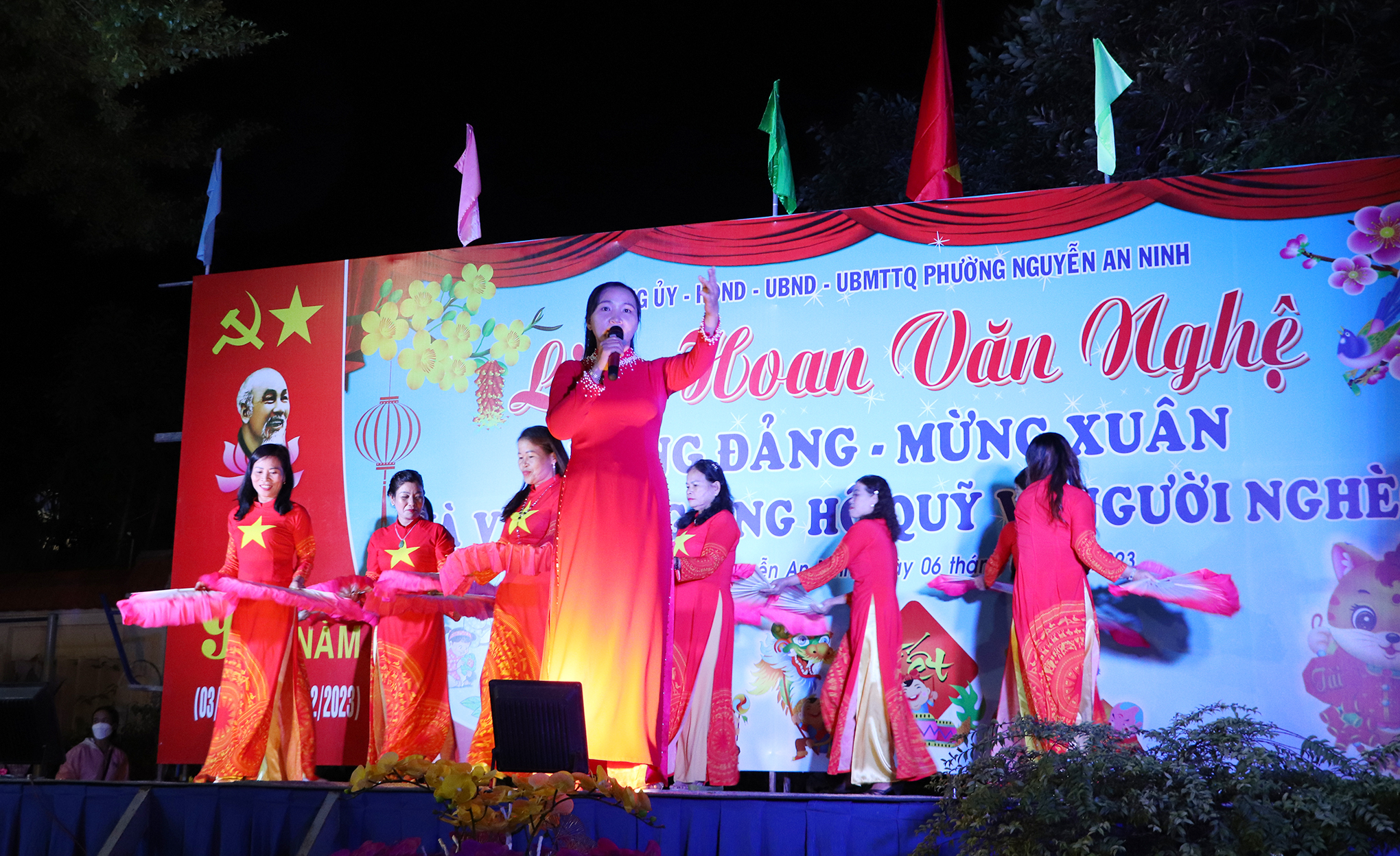 Một tiết mục văn nghệ trình diễn tại Liên hoan.