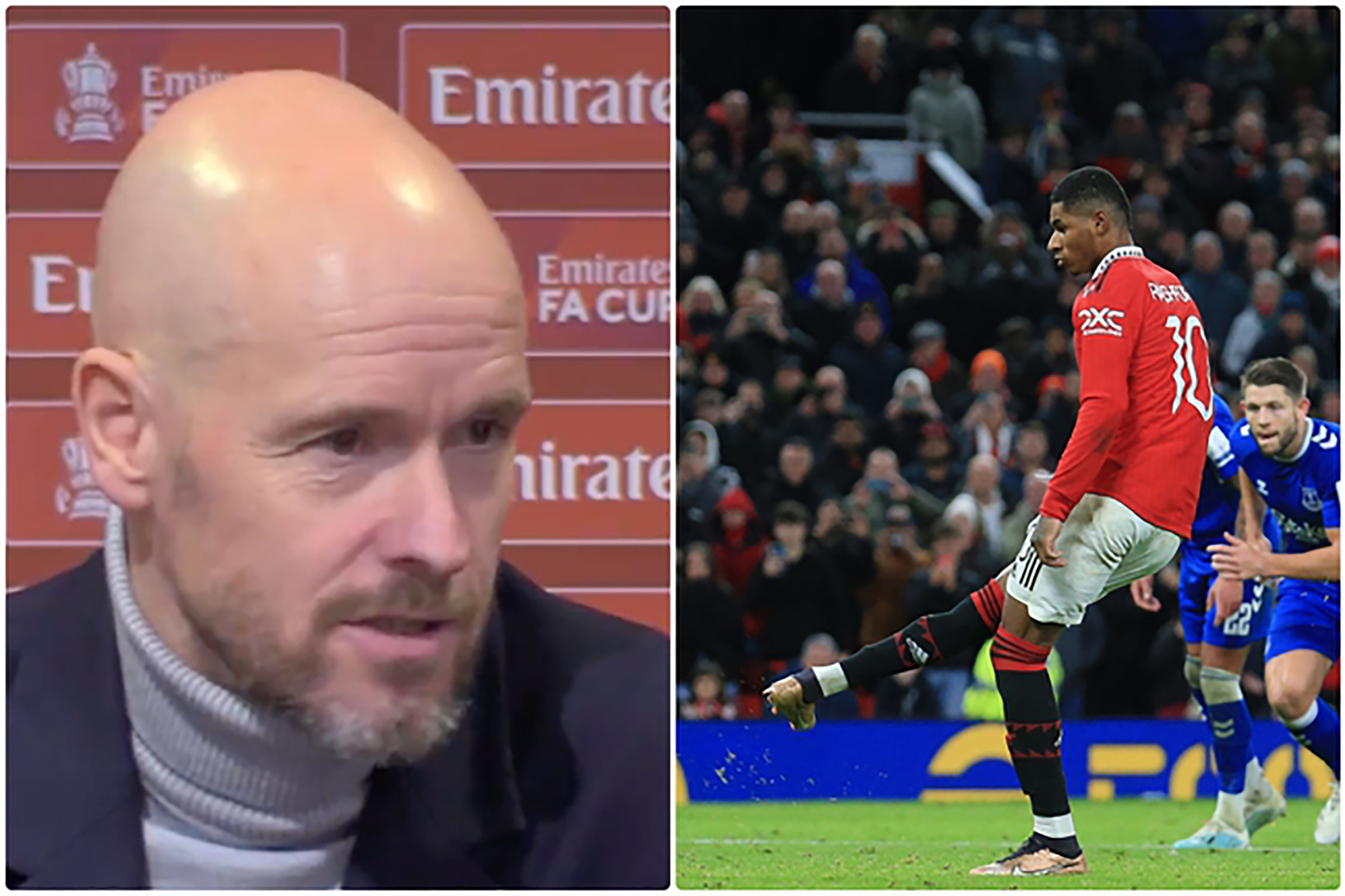 Ten Hag đang mang đến niềm tin ở MU, khi vừa tái tạo đội bóng bằng những tân binh vừa hồi sinh những tiền đạo như Rashford.