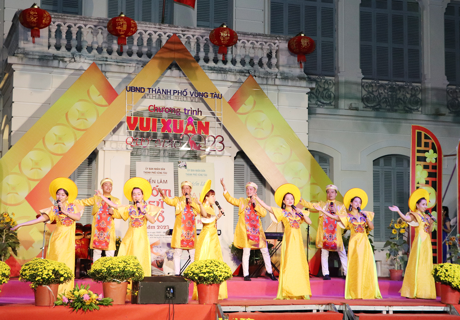 Một tiết mục tại chương trình.