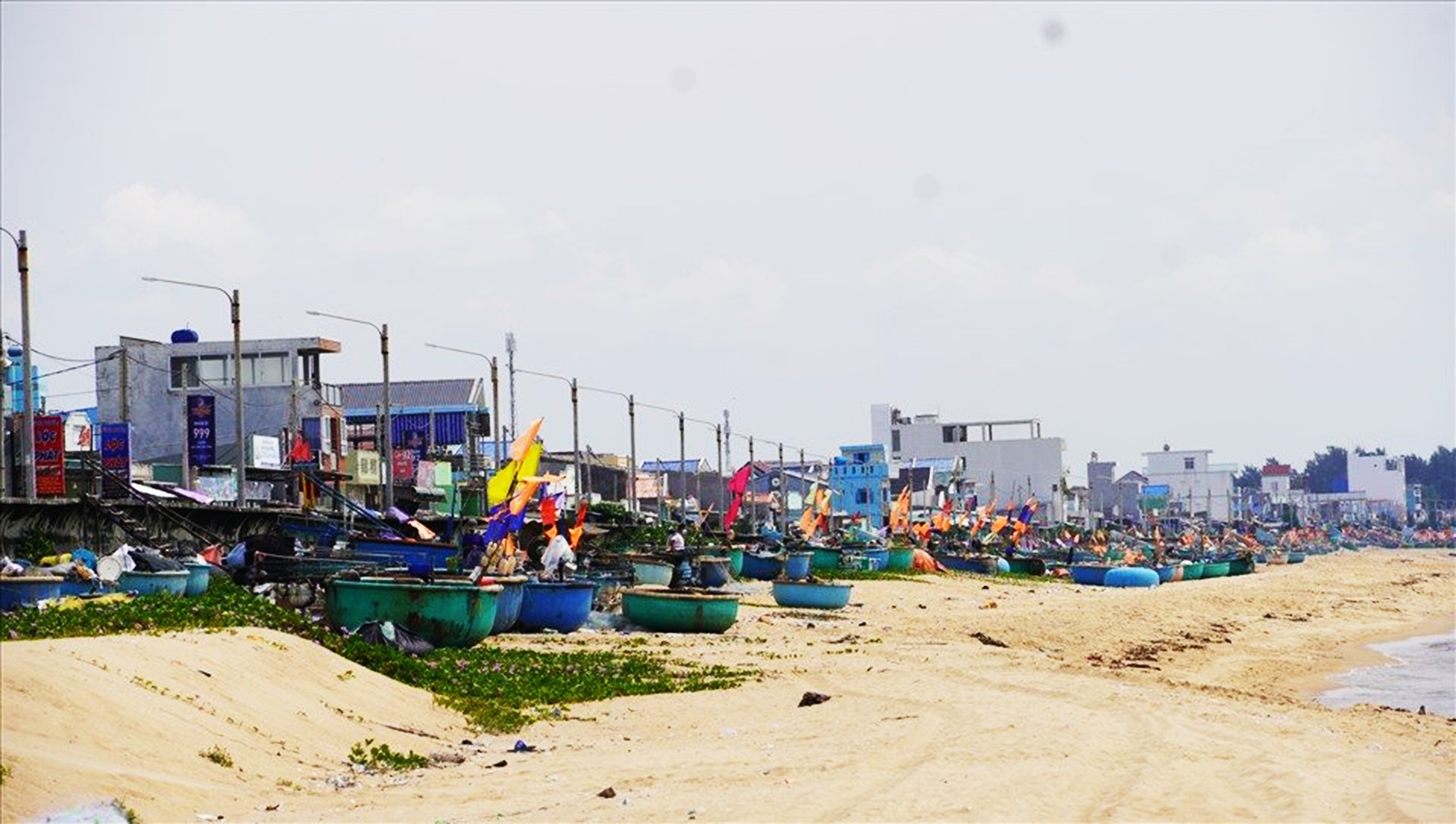 Bãi bển TT.Phước Hải, huyện Đất Đỏ nơi phát hiện xác nạn nhân