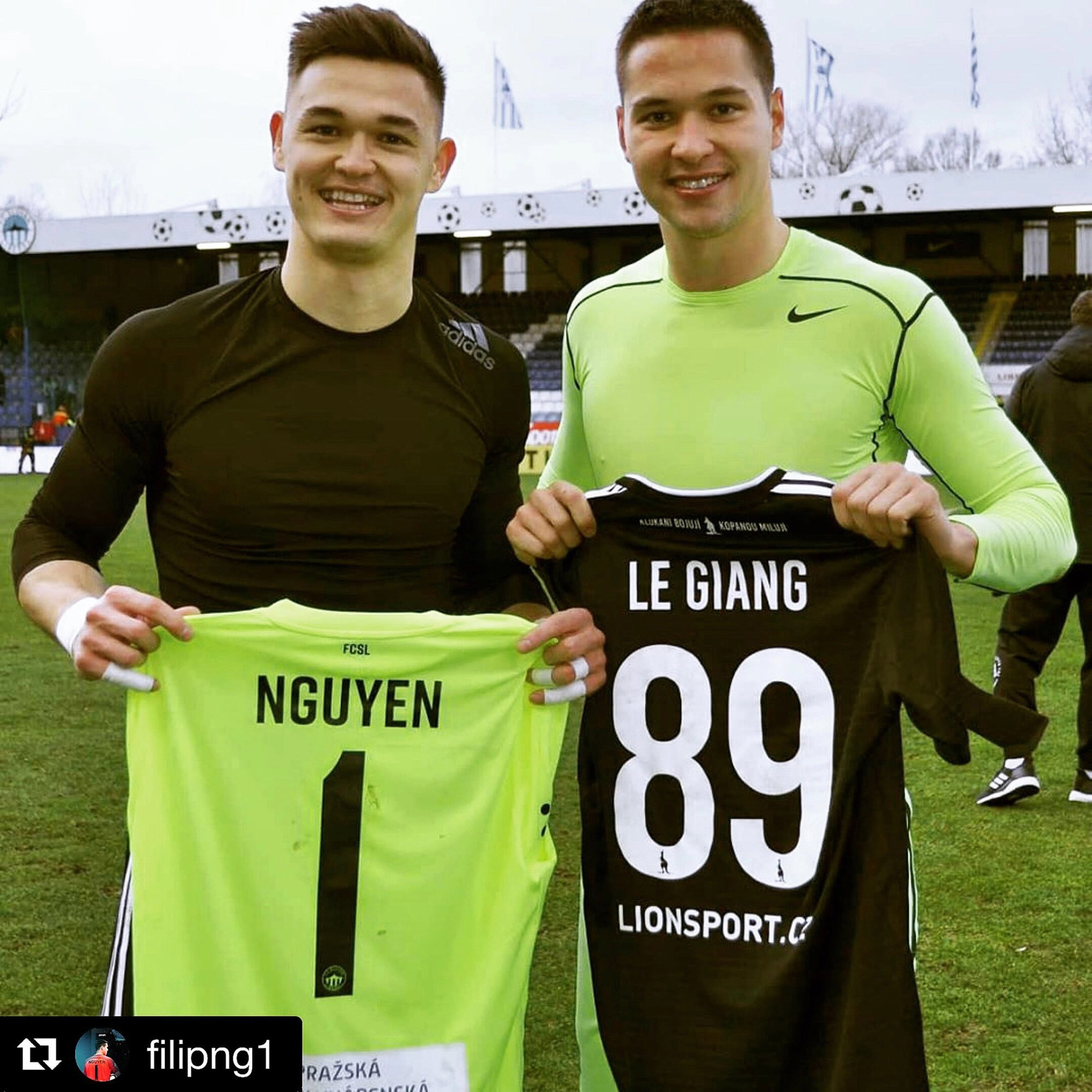 Patrick Lê Giang (trái) và Filip Nguyễn (phải) nếu về thi đấu và tỏa sáng tại V-League sẽ là nguồn cảm hứng cho nhiều cầu thủ Việt kiều khác.
