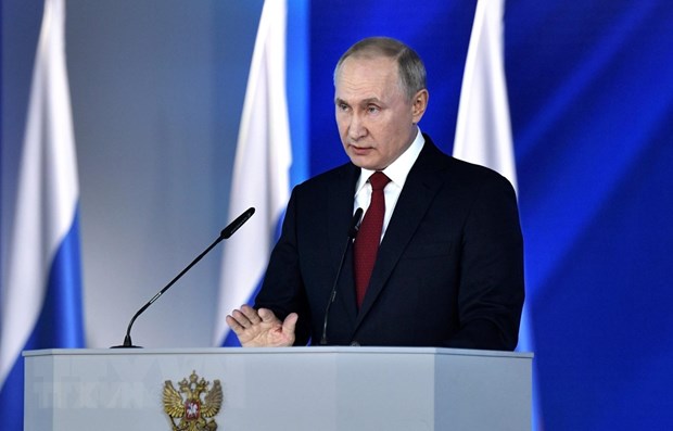 Tổng thống Nga Vladimir Putin.