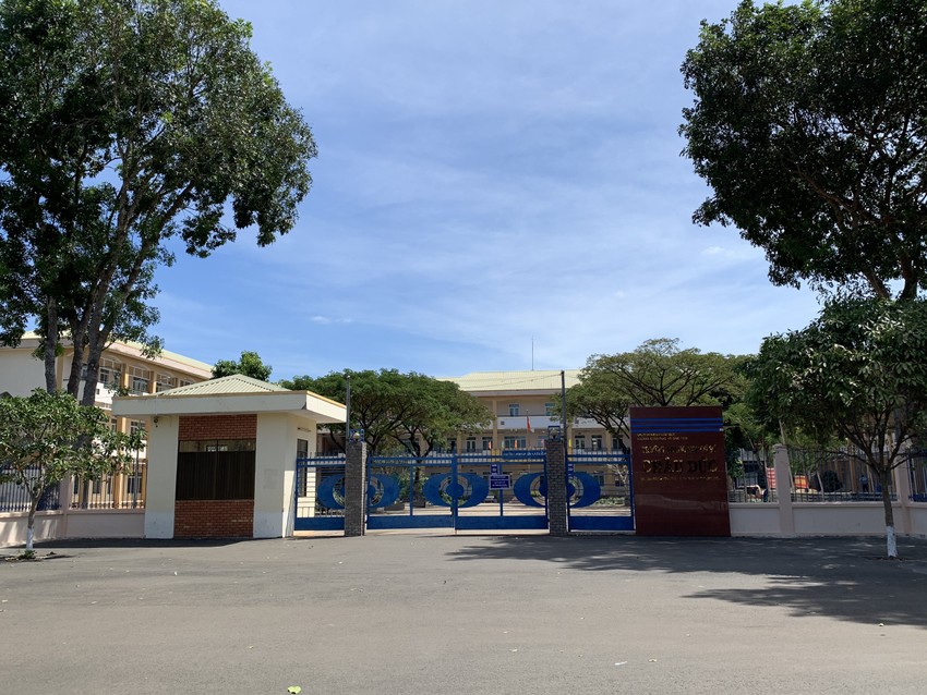 Trường THCS Châu Đức, huyện Châu Đức. Ảnh: TRÙNG KHÁNH