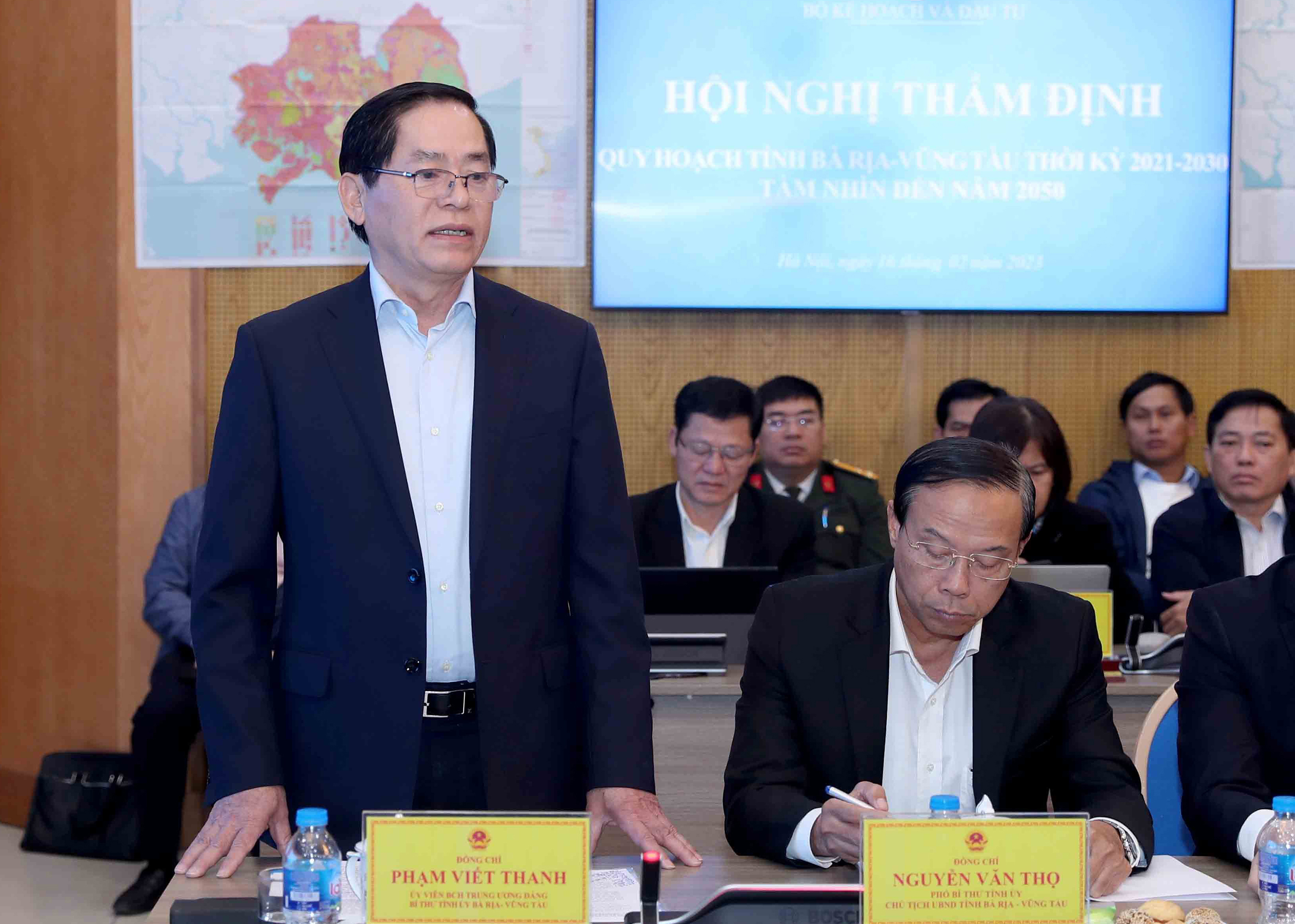 Bí thư Tỉnh ủy Phạm Viết Thanh khẳng định, công tác quy hoạch rất quan trọng bởi nó không chỉ cho trước mắt mà là hướng đến năm 2030, tầm nhìn 2050. 