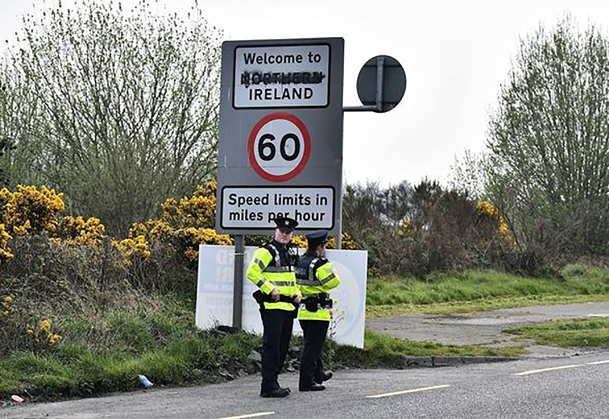 Biên giới Bắc Ireland.
