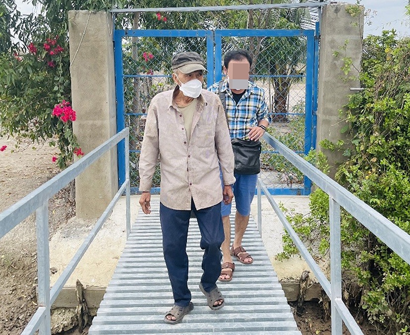 Đối tượng Hồ Ngọc Lâm bị bắt sau 15 năm trốn truy nã.