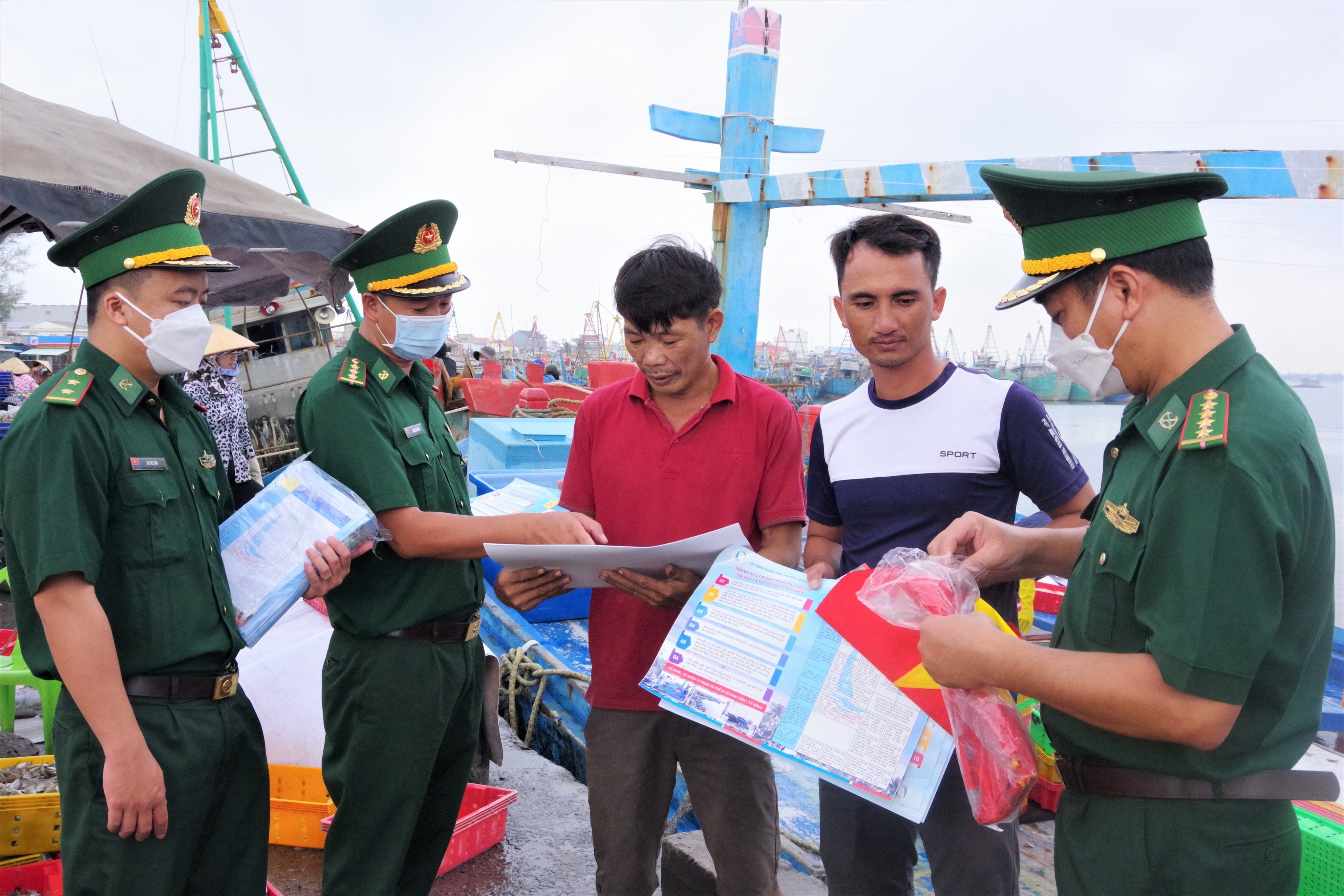 Lực lượng kiểm ngư tỉnh Bà Rịa - Vũng Tàu tuần tra, kiểm soát.  Ảnh: Chi cục Thủy sản.