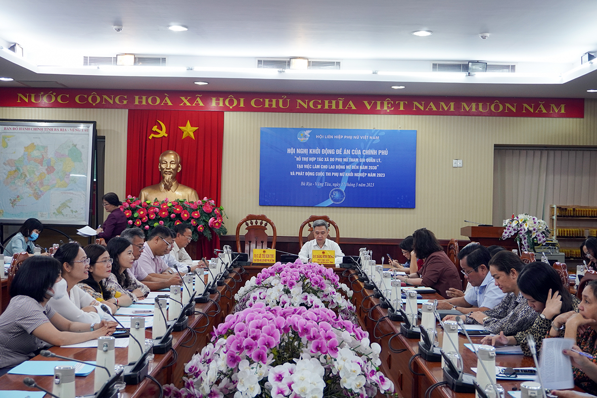 Ông Đặng Minh Thông, Phó Chủ tịch UBND tỉnh tham dự Hội nghị tại điểm cầu tỉnh Bà Rịa-.Vũng Tàu.