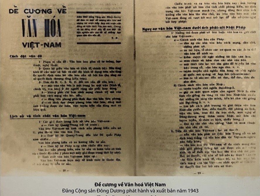 Sau 80 năm, Đề cương về văn hóa Việt Nam vẫn khẳng định giá trị, tiếp tục dẫn lối  cho văn hóa Việt Nam phát triển.