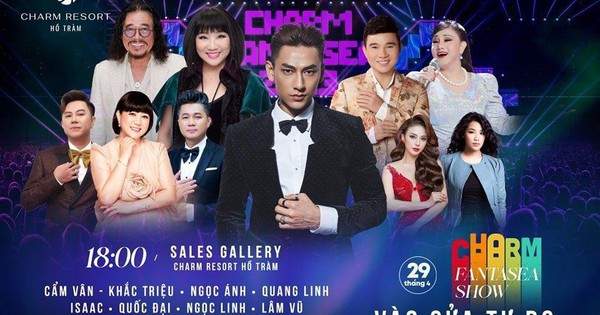 Đêm nhạc Charm Fantasea Show mở cửa đón khách vào tự do