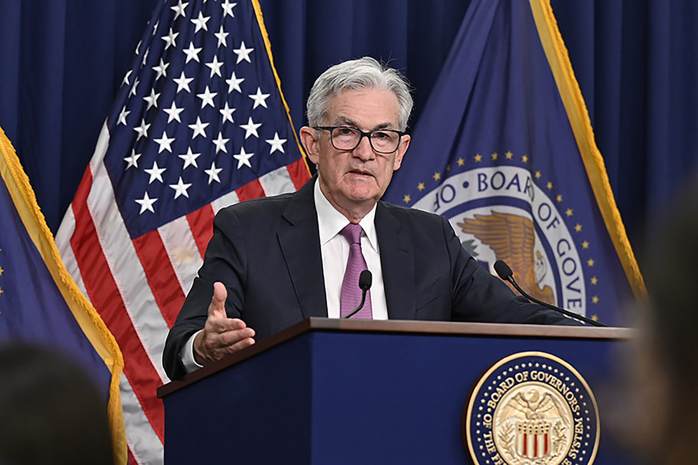 Chủ tịch Ngân hàng Dự trữ Liên bang Mỹ Jerome Powell.