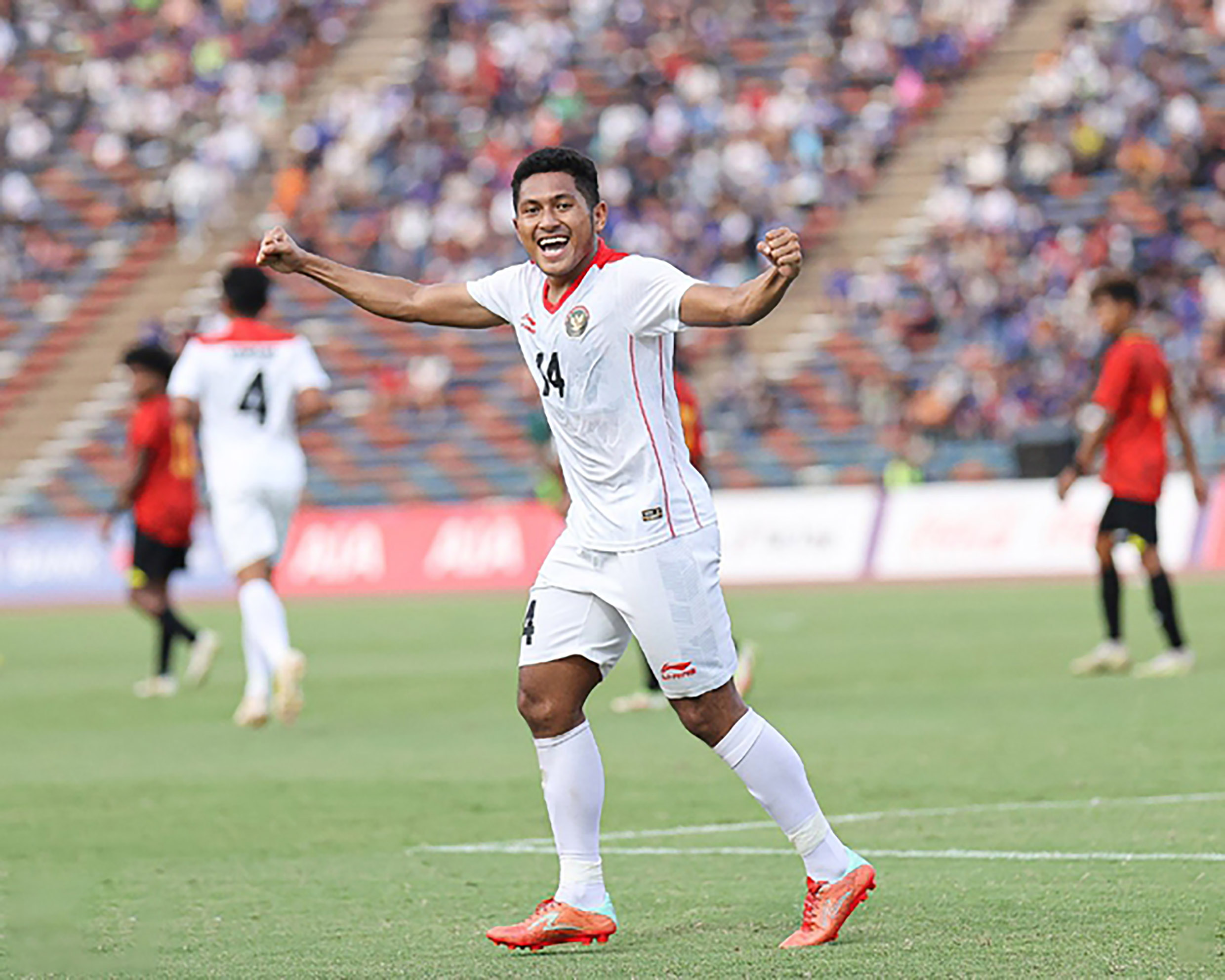 U22 Indonesia là đội đầu tiên giành quyền vào Bán kết SEA Games 32.