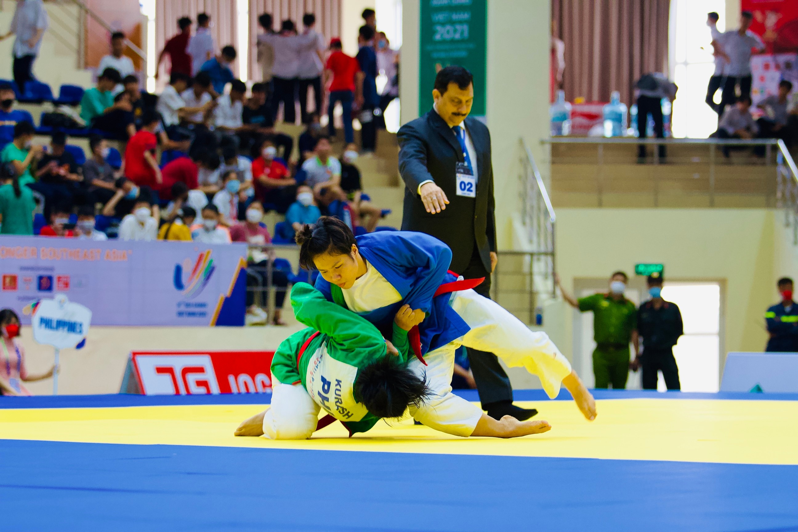 Giải vô địch Kurash quốc gia năm 2023 quy tụ những VĐV xuất sắc nhất Việt Nam.