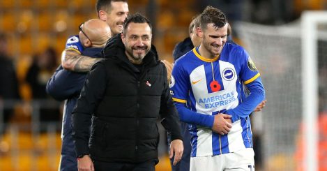 HLV Roberto De Zerbi đã giúp Brighton giành vé dự cúp châu Âu mùa giải tới.
