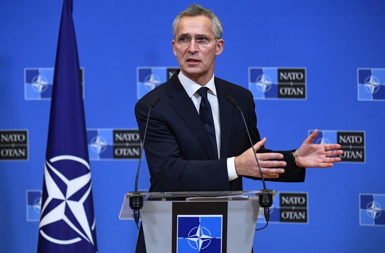 Tổng thư ký NATO Jens Stoltenberg.