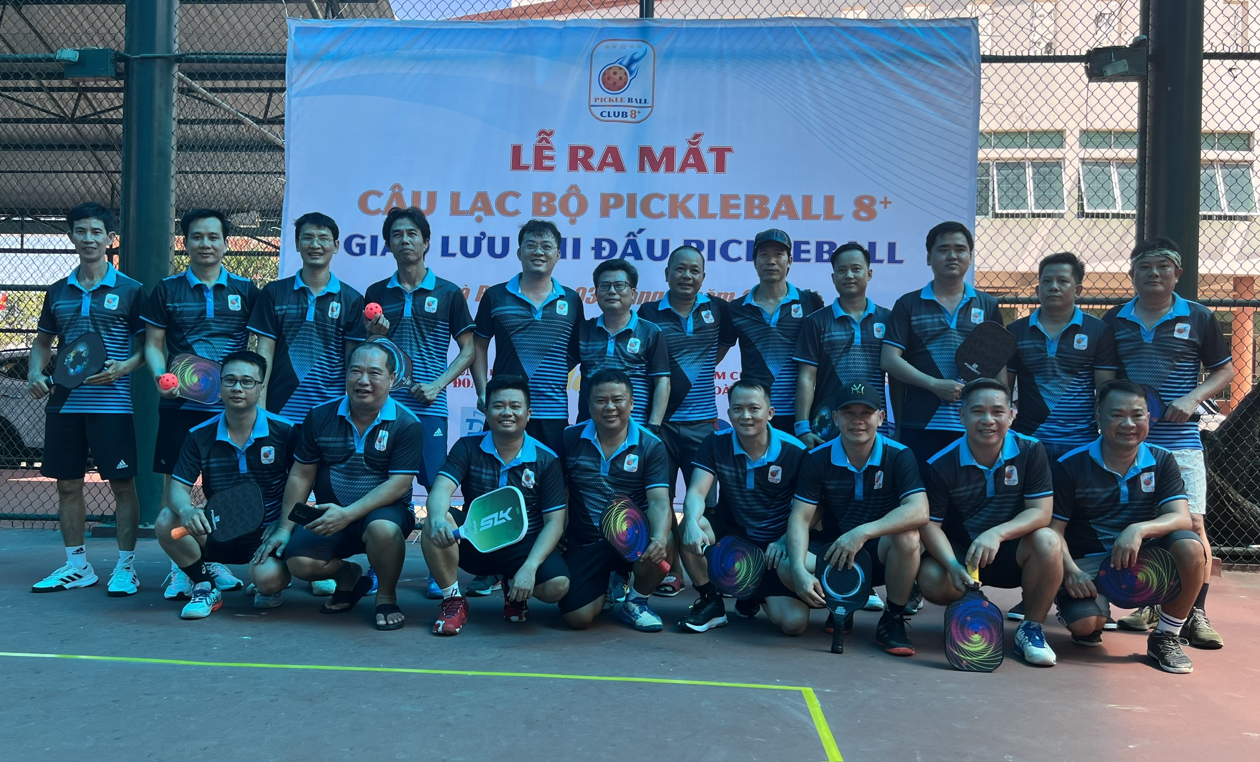 Ra mắt Câu lạc bộ Pickeball 8+ tại TP.Bà Rịa