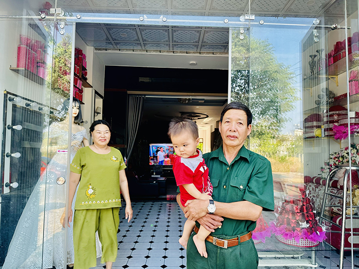 Từ chính sách hỗ trợ TĐC, hàng ngàn hộ dân có đất bị thu hồi đã ổn định cuộc sống.