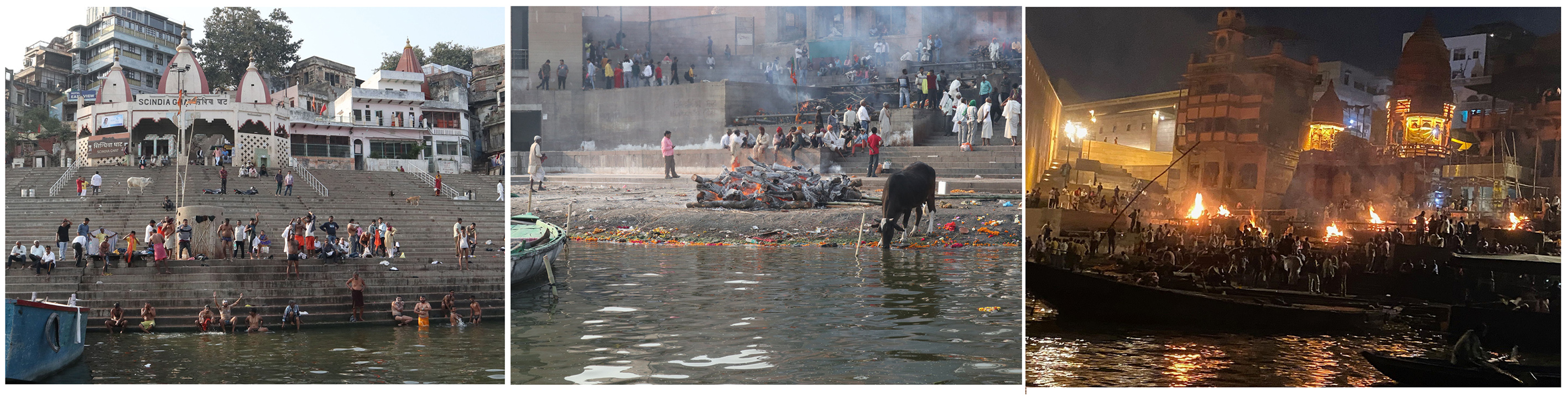 Theo tín ngưỡng Hindu, tắm trên sông Hằng sẽ gột rửa mọi tội lỗi, được hỏa táng và thả xuống sông Hằng là một vinh dự lớn.