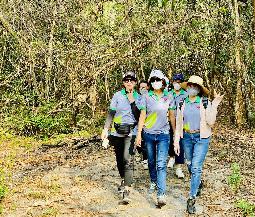Khu Bảo tồn Thiên nhiên Bình Châu, Phước Bửu trở thành cung đường trekking được nhiều người yêu thích.