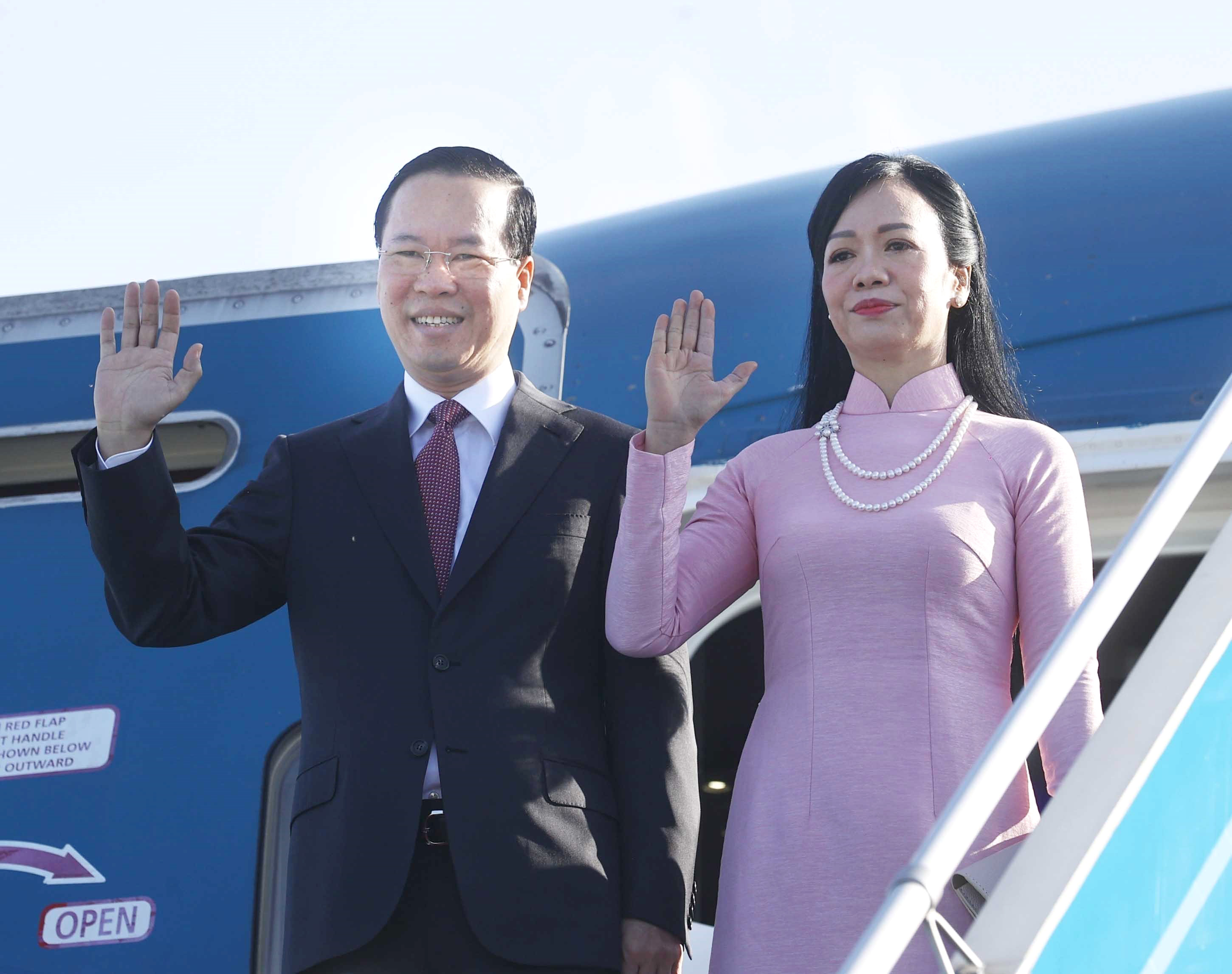 Chủ tịch nước Võ Văn Thưởng và phu nhân thăm chính thức Cộng hòa Áo,  thăm cấp Nhà nước tới Cộng hòa Italia và thăm Tòa thánh Vatican. Ảnh: THỐNG NHẤT
