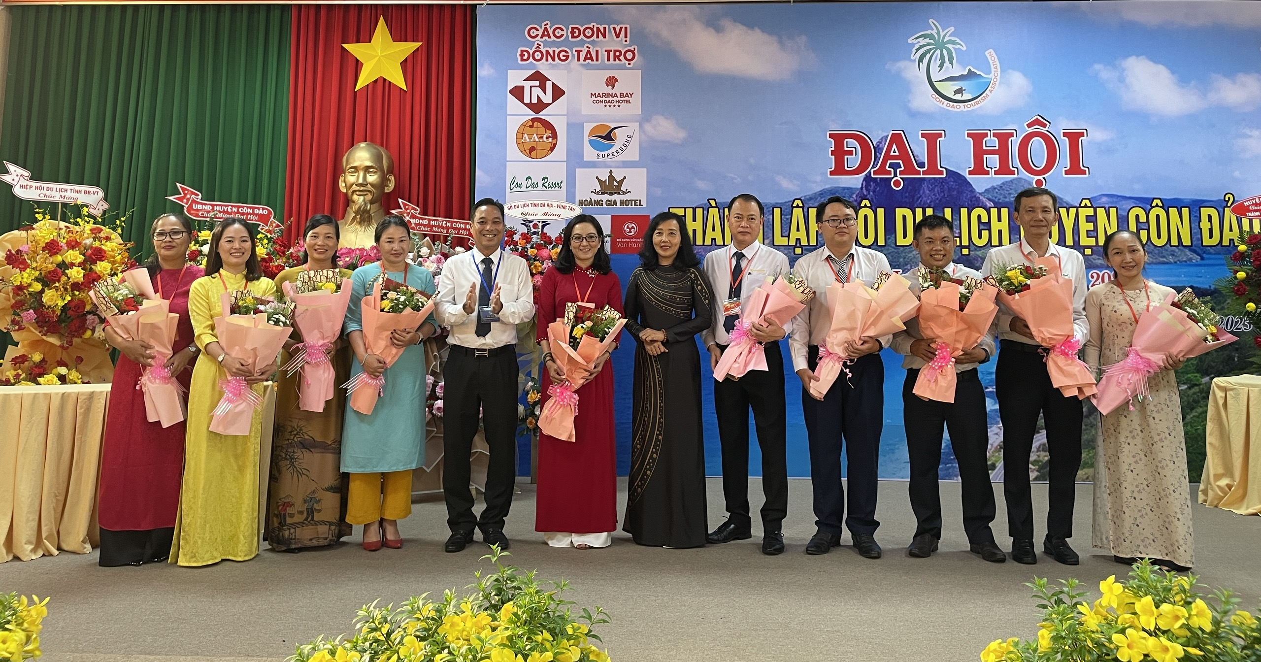 BCH Hội Du lịch Côn Đảo ra mắt đại hội nhiệm kỳ 2023-2027.