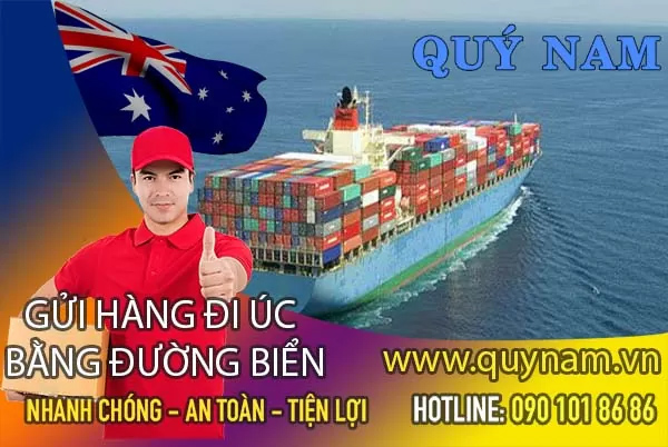 Gửi hàng đi Úc tại Vũng Tàu bằng đường biển
