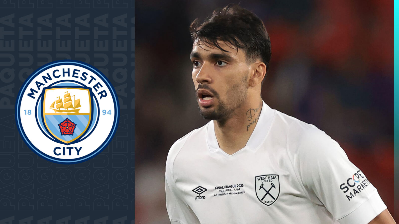Manchester City muốn có Paqueta để dần thay thế Bernardo Silva.